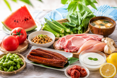 [夏に元気が出る食べ物15選｜夏バテ予防・疲労回復におすすめの食材を管理栄養学の視点で解説]のサムネイル